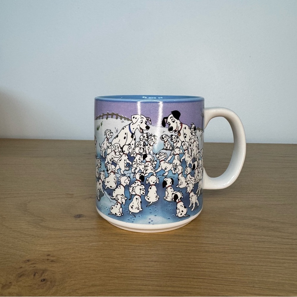 Vintage Disney 101 Dalmations Themed Ceramic Mug